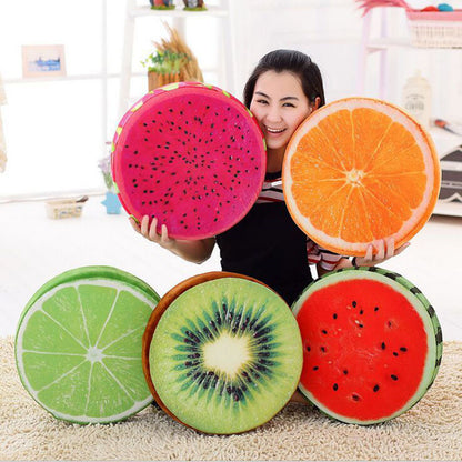 3D Cute Fruit Plush Pillow