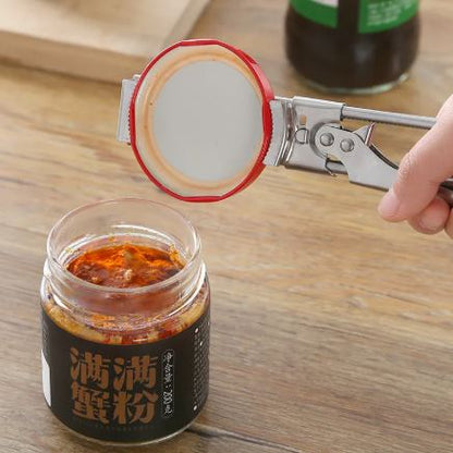 Premium Stainless Steel Adjustable Jar Opener