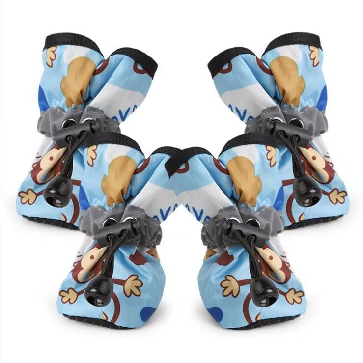 Non-Slip Waterproof Dog Booties