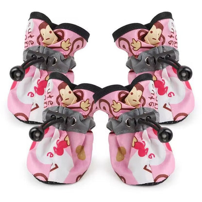 Non-Slip Waterproof Dog Booties