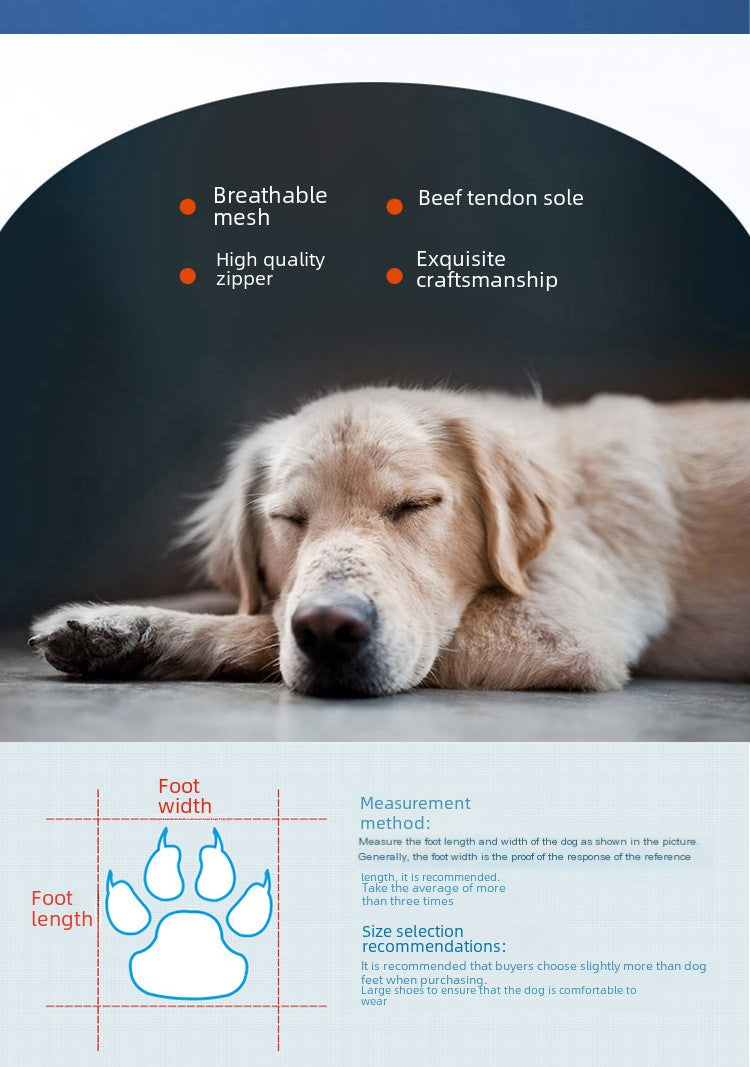 Non-Slip Waterproof Dog Booties