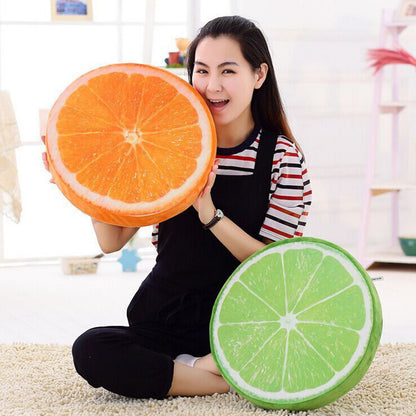 3D Cute Fruit Plush Pillow