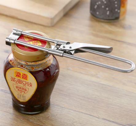 Premium Stainless Steel Adjustable Jar Opener