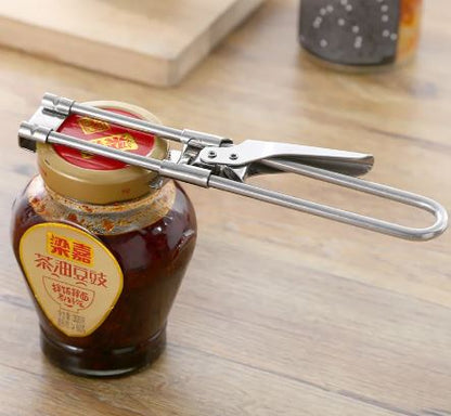 Premium Stainless Steel Adjustable Jar Opener