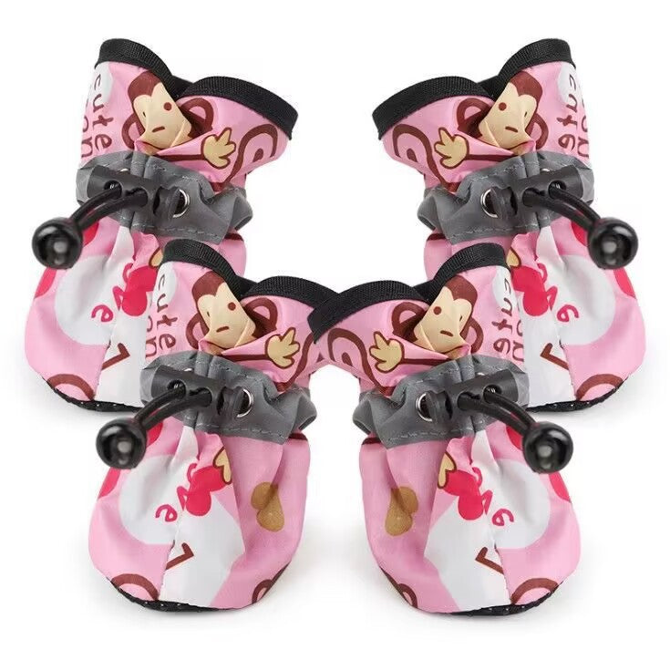 Non-Slip Waterproof Dog Booties