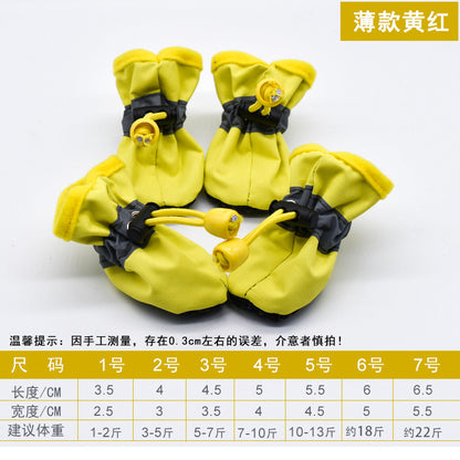 Non-Slip Waterproof Dog Booties