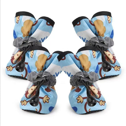 Non-Slip Waterproof Dog Booties